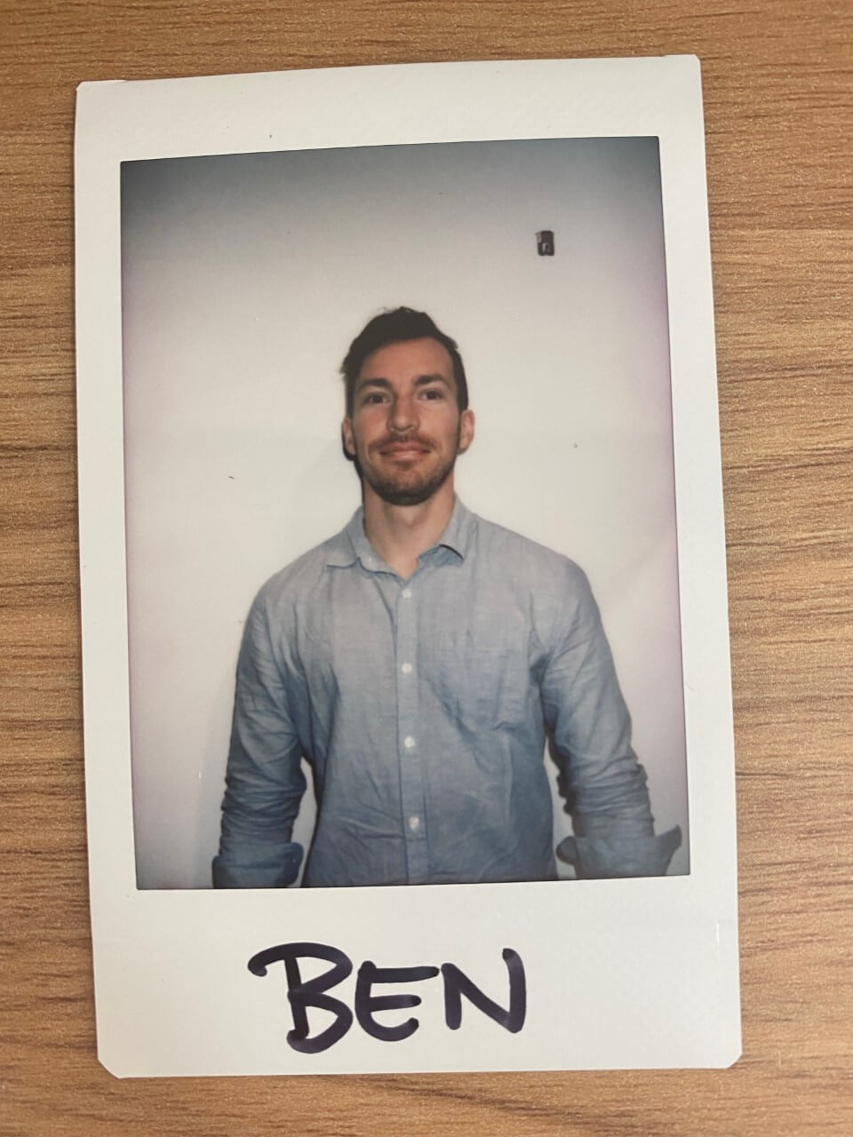 Ben Turner - Staff polaroid
