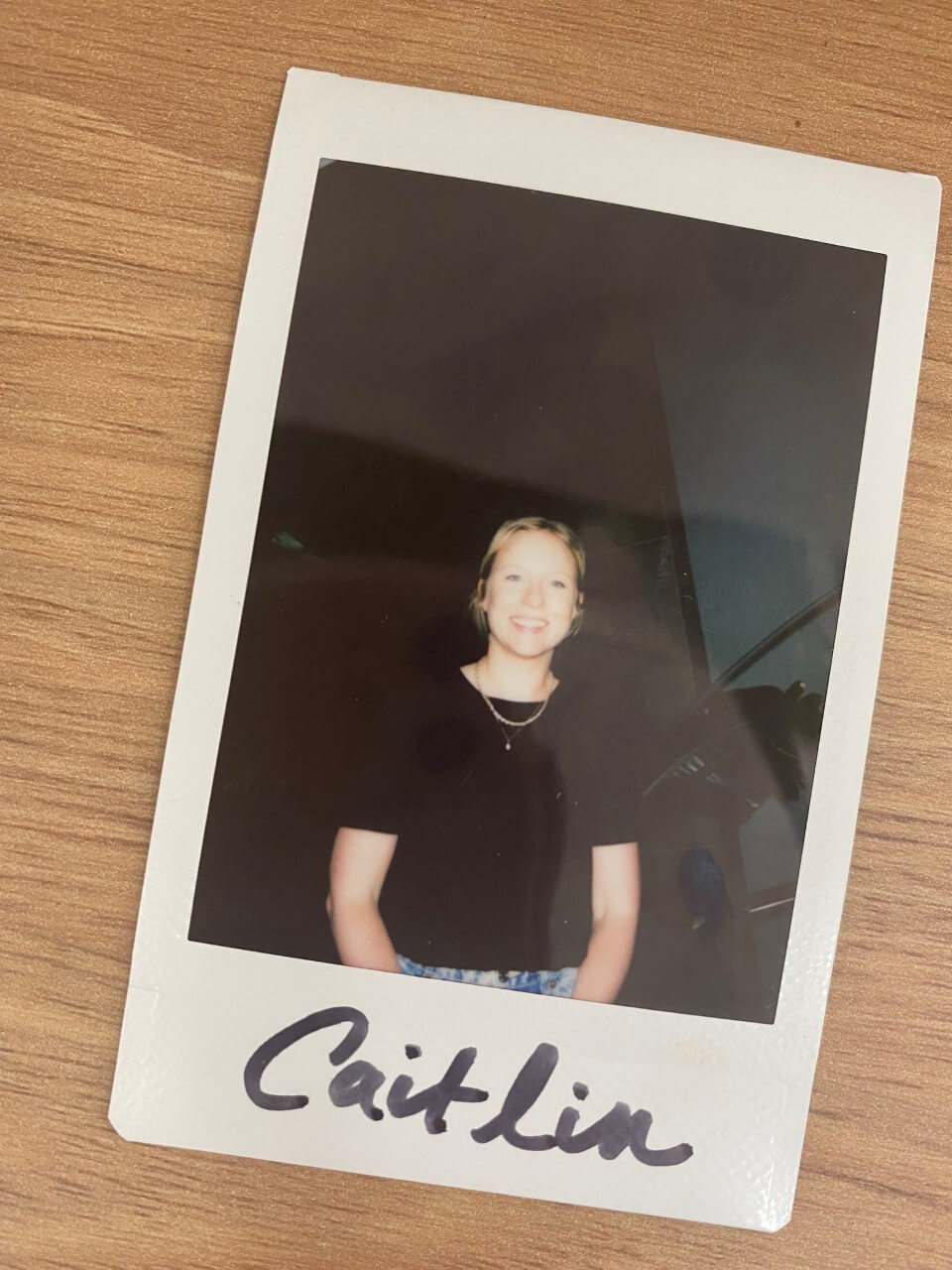 Caitlin Massey - Staff polaroid
