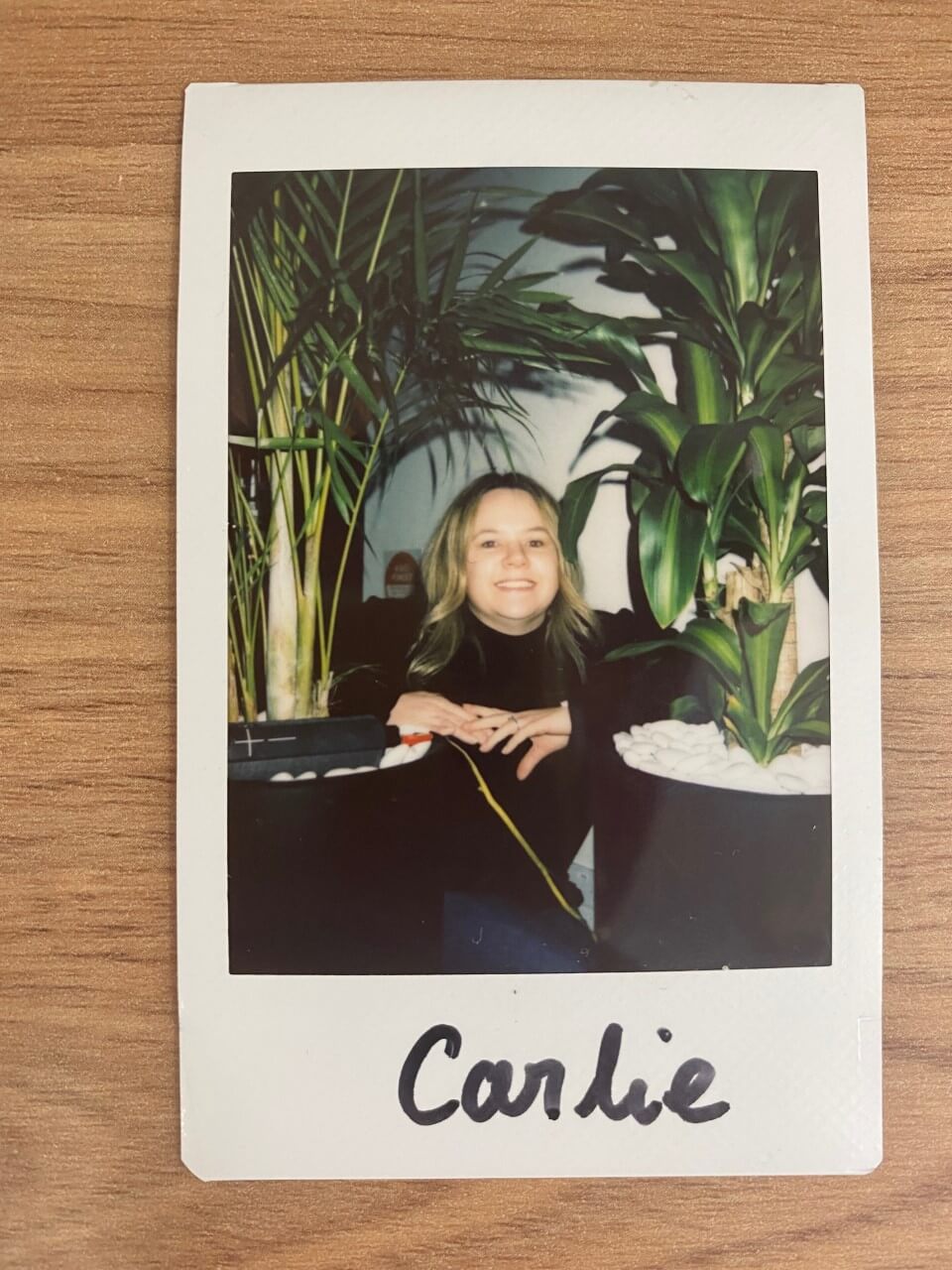 Carlie Chenoweth - Staff polaroid