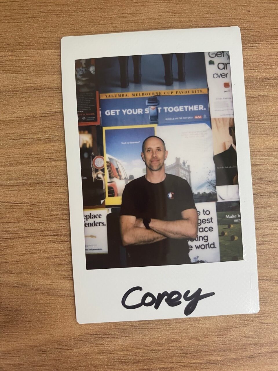 Corey Swaffer - Staff polaroid