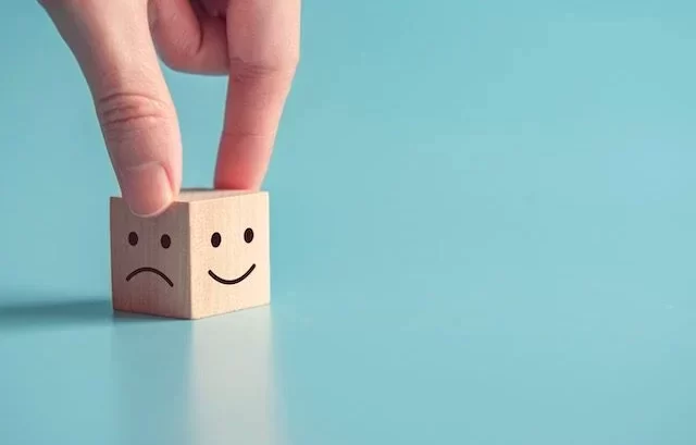 happy and sad faces