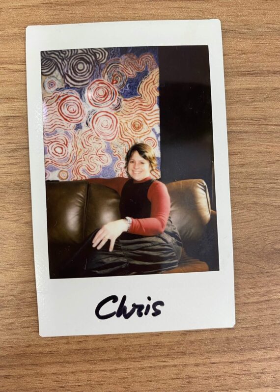 Chris Gear - Staff polaroid