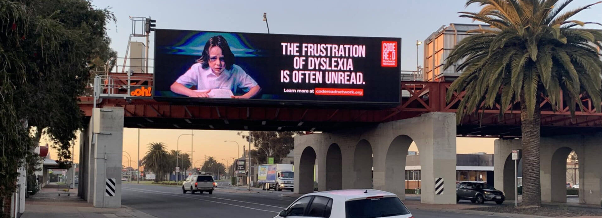 Code Red, read my frustration billboard print ad
