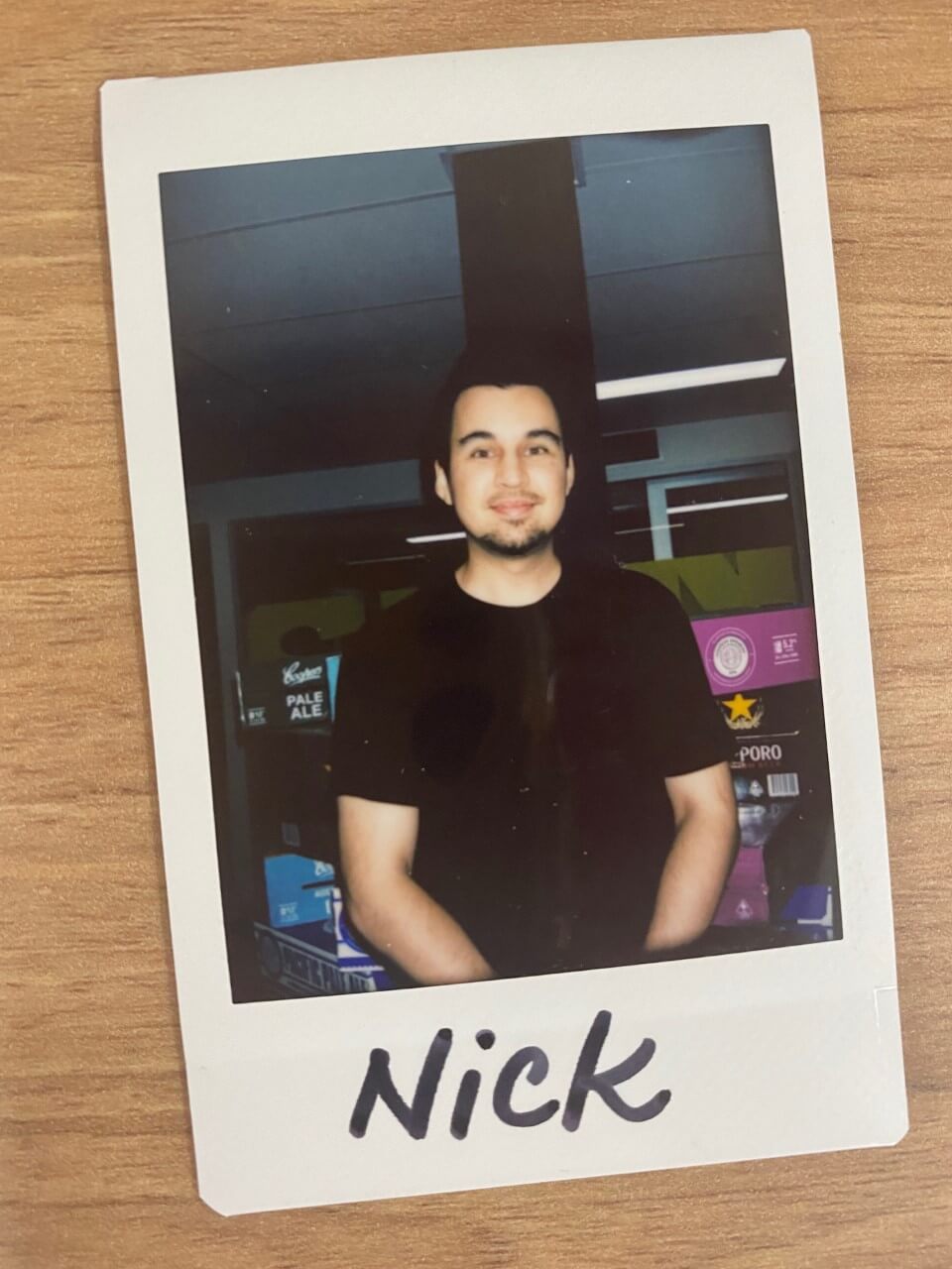 Nick Bozic - Staff polaroid
