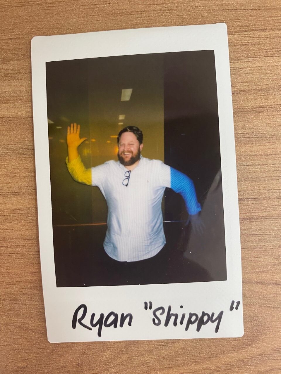 Ryan Shipway - Staff polaroid