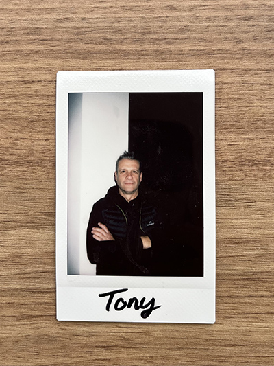Tony McLoughlin - Staff polaroid