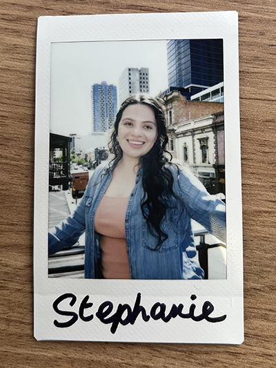 Stephanie Diaz - Staff polaroid