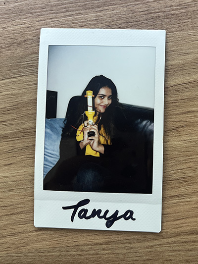Tanya Salvi - Staff polaroid
