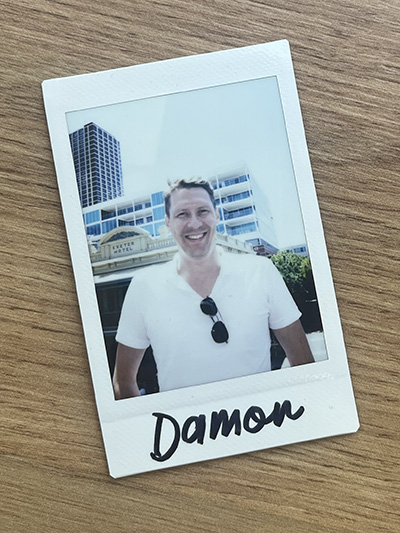 Damon Maslen - Staff polaroid
