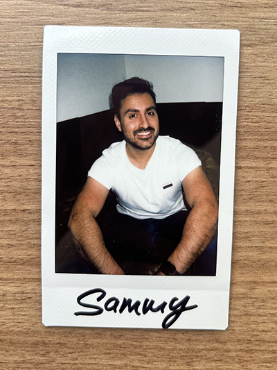 Sam Coppola - Staff polaroid