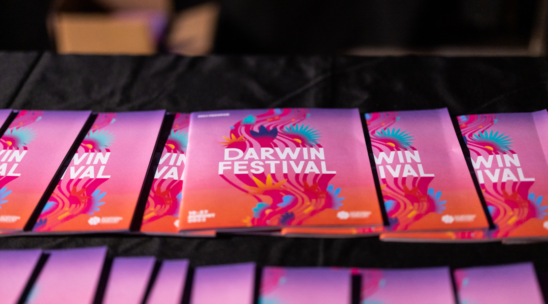 Brochure and magazine design for Darwin Fest
