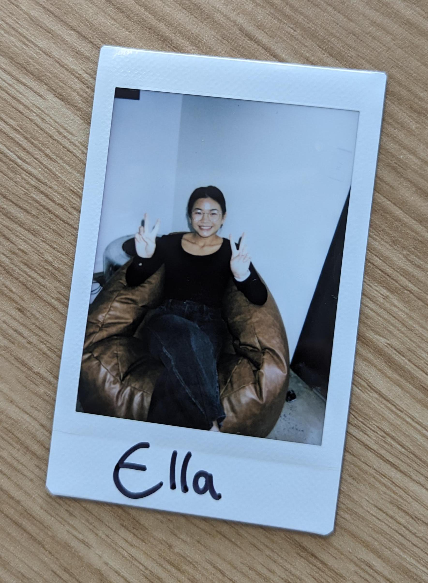 Ella Le - Staff polaroid